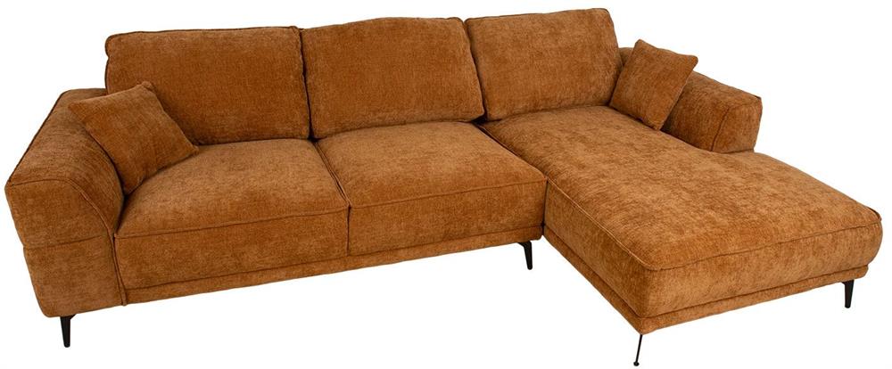 Corner Sofa West Deal | size: Width: 293cm, Height: 88cm, Depth: 170cm | color: Brown | image: 2 | variant: 1000402