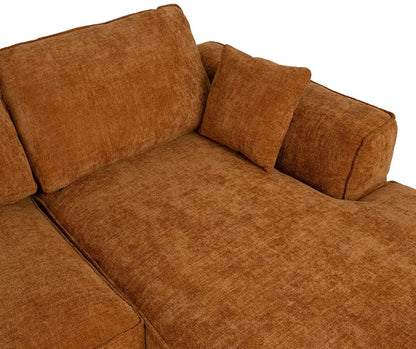 Corner Sofa West Deal | size: Width: 293cm, Height: 88cm, Depth: 170cm | color: Brown | image: 7 | variant: 1000402