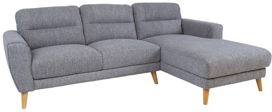 Corner Sofa West Delhi | size: Width: 232cm, Height: 83cm, Depth: 163cm | color: Gray | image: 1 | variant: 1000334