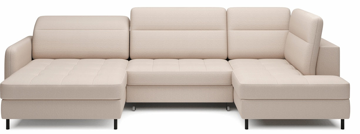 Corner Sofa West Manningtree 1 | size: Width: 306cm, Height: 100cm, Depth: 165cm | color: Manhattan | image: 0 | variant: 1009735