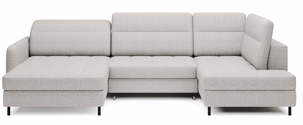 Corner Sofa West Manningtree | size: Width: 306cm, Height: 100cm, Depth: 165cm | color: Aubron | image: 0 | variant: 1009729