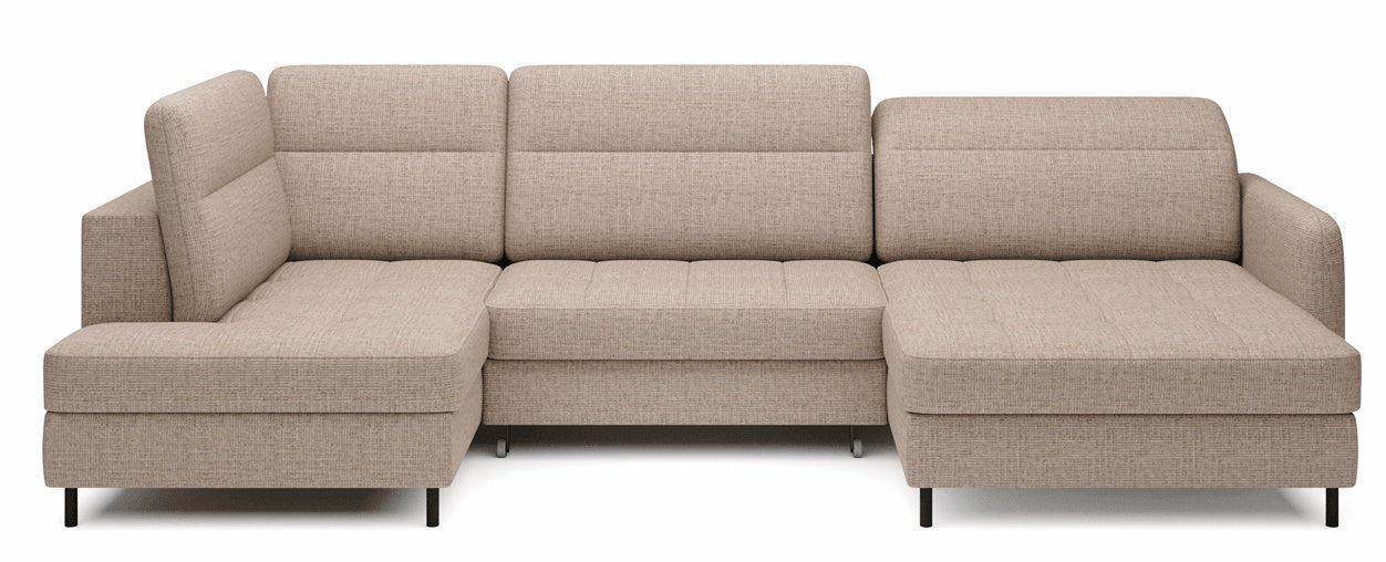 Corner Sofa West Manningtree | size: Width: 306cm, Height: 100cm, Depth: 165cm | color: Aubron | image: 0 | variant: 1009731