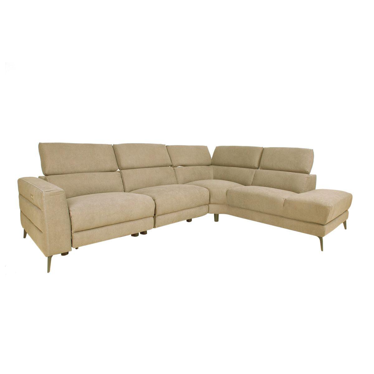 Corner Sofa Worcester | size: Width: 295cm, Height: 77cm, Depth: 231cm | color: Beige | image: 1 | variant: 1000147