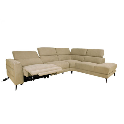 Corner Sofa Worcester | size: Width: 295cm, Height: 77cm, Depth: 231cm | color: Beige | image: 3 | variant: 1000147