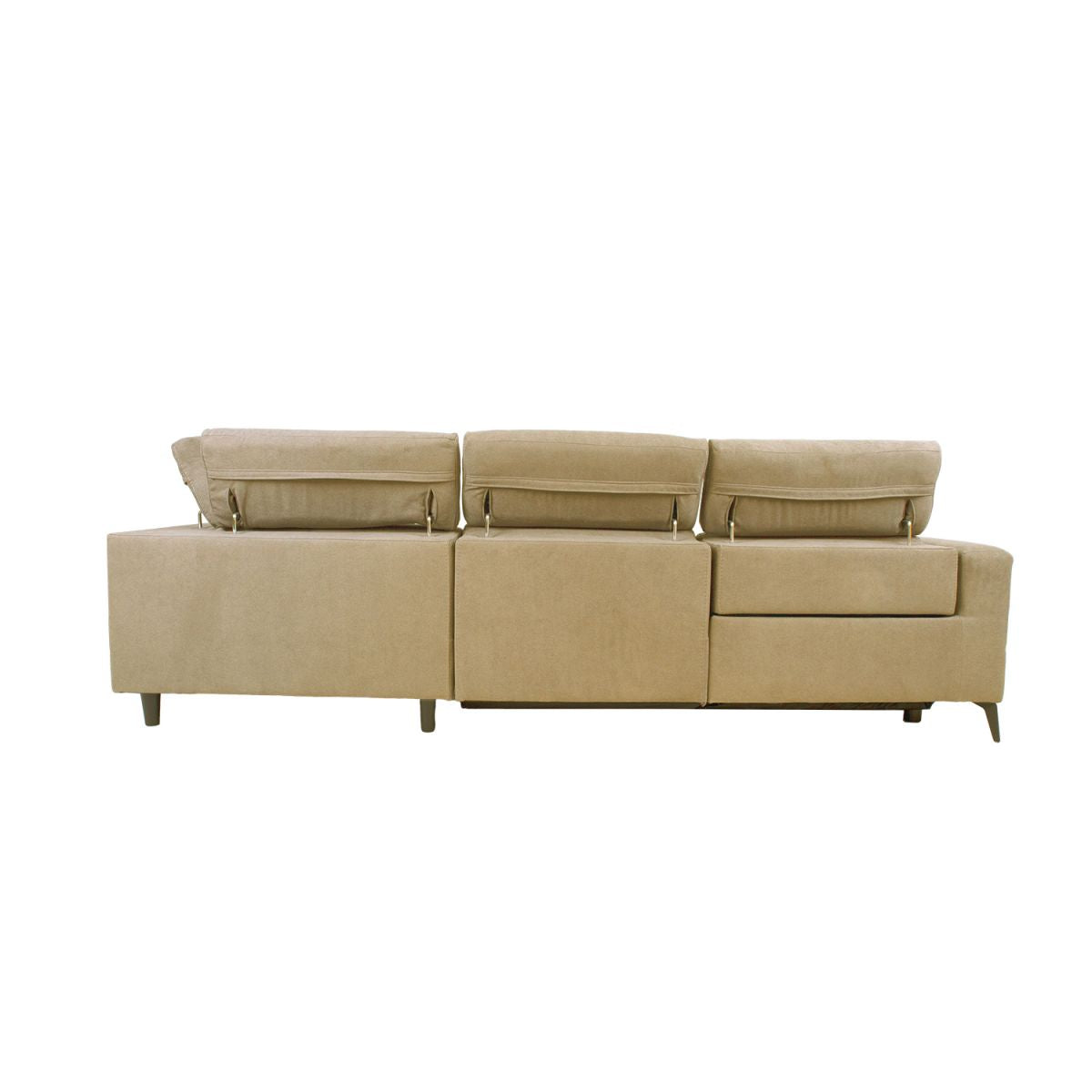 Corner Sofa Worcester | size: Width: 295cm, Height: 77cm, Depth: 231cm | color: Beige | image: 4 | variant: 1000147