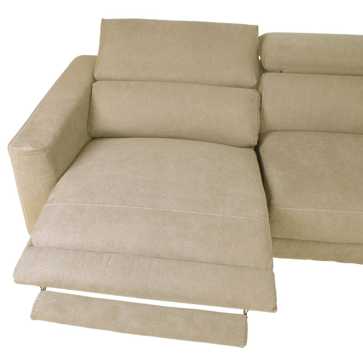 Corner Sofa Worcester | size: Width: 295cm, Height: 77cm, Depth: 231cm | color: Beige | image: 6 | variant: 1000147