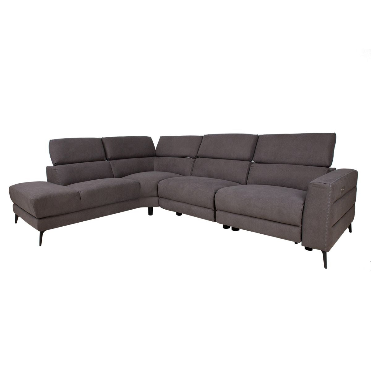 Corner Sofa Worcester | size: Width: 295cm, Height: 77cm, Depth: 231cm | color: Gray | image: 1 | variant: 1000149