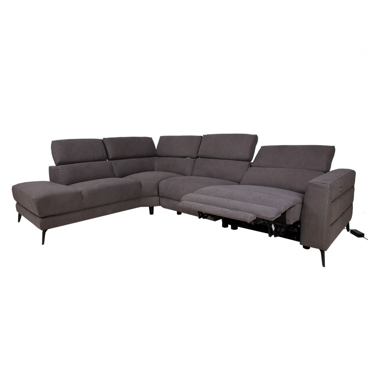 Corner Sofa Worcester | size: Width: 295cm, Height: 77cm, Depth: 231cm | color: Gray | image: 3 | variant: 1000149