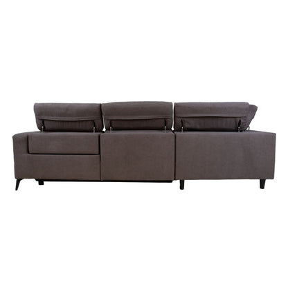 Corner Sofa Worcester | size: Width: 295cm, Height: 77cm, Depth: 231cm | color: Gray | image: 4 | variant: 1000149