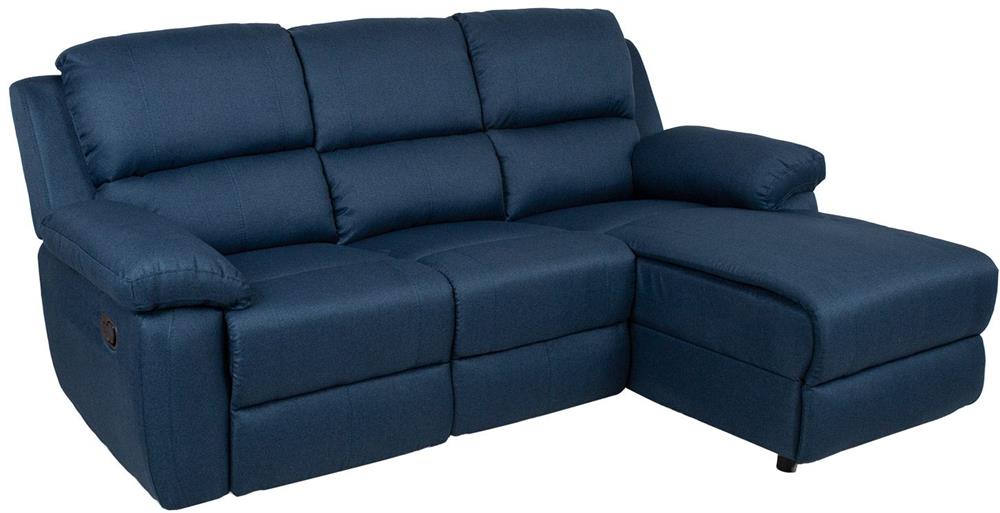Corner Sofa Wycombe | size: Width: 214cm, Height: 98cm, Depth: 160cm | color: Blue | image: 1 | variant: 1000394