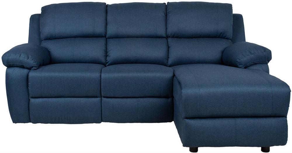 Corner Sofa Wycombe | size: Width: 214cm, Height: 98cm, Depth: 160cm | color: Blue | image: 3 | variant: 1000394