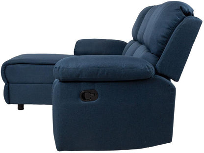 Corner Sofa Wycombe | size: Width: 214cm, Height: 98cm, Depth: 160cm | color: Blue | image: 4 | variant: 1000393