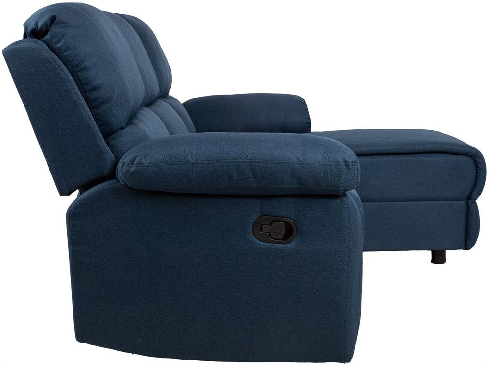Corner Sofa Wycombe | size: Width: 214cm, Height: 98cm, Depth: 160cm | color: Blue | image: 4 | variant: 1000394