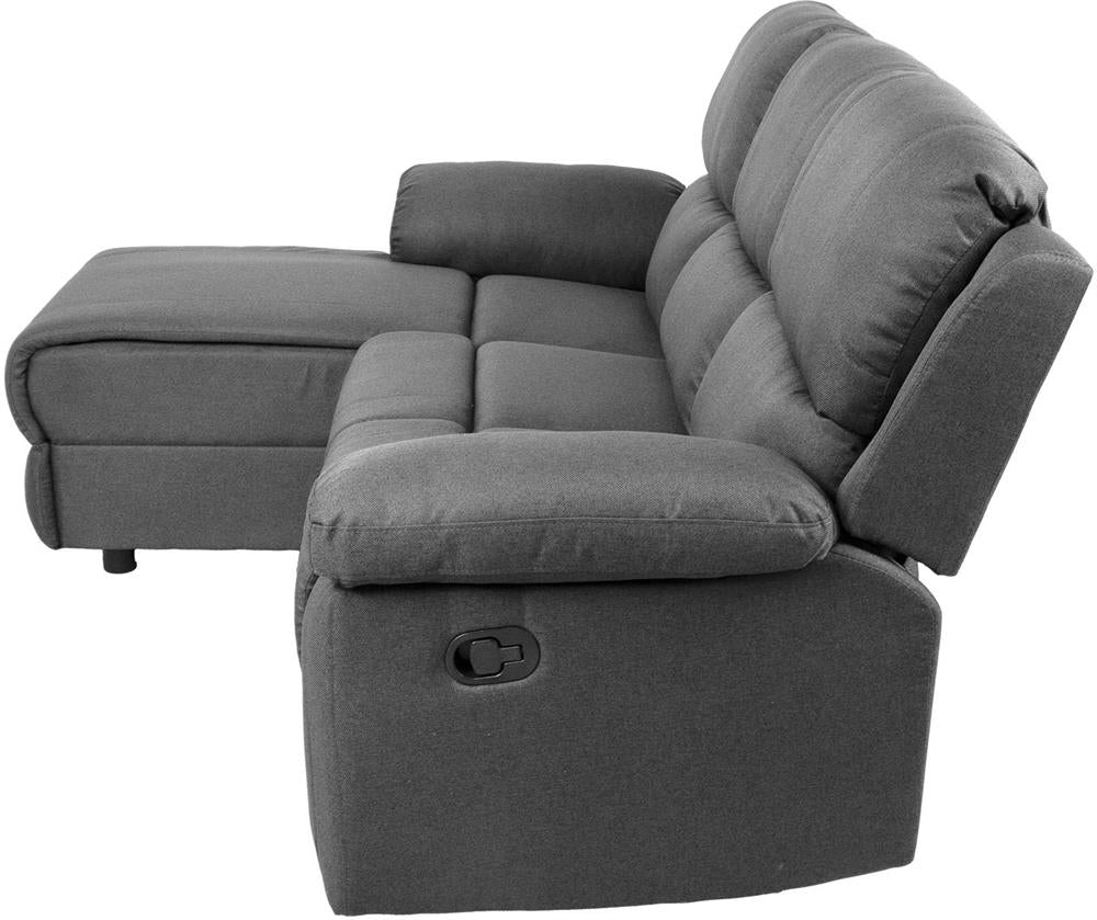 Corner Sofa Wycombe | size: Width: 214cm, Height: 98cm, Depth: 160cm | color: Gray | image: 5 | variant: 1000391