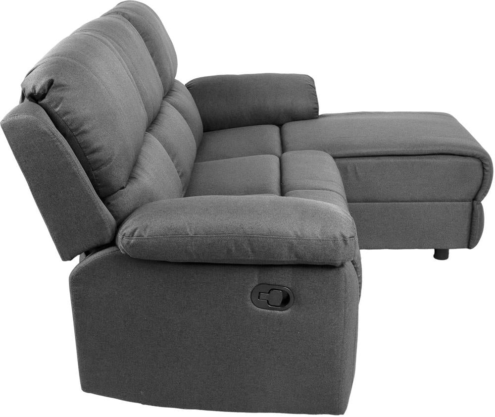 Corner Sofa Wycombe | size: Width: 214cm, Height: 98cm, Depth: 160cm | color: Gray | image: 5 | variant: 1000392