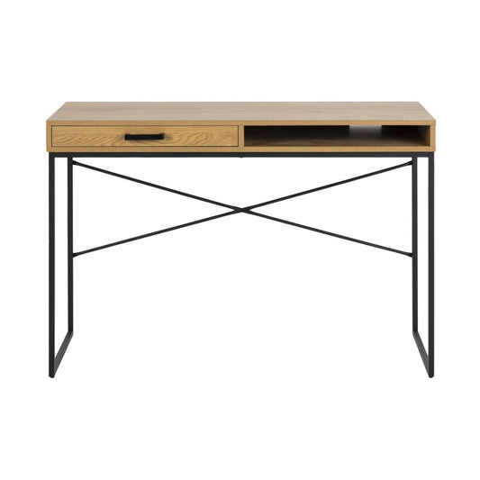 Desk Aberystwyth | size: Length: 110cm, Width: 45cm, Height: 75cm | color: Oak | image: 0 | variant: 1005352