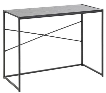 Desk Aberystwyth | size: Length: 45cm, Width: 100cm, Height: 75cm | color: Black/Grey | image: 0 | variant: 1001590