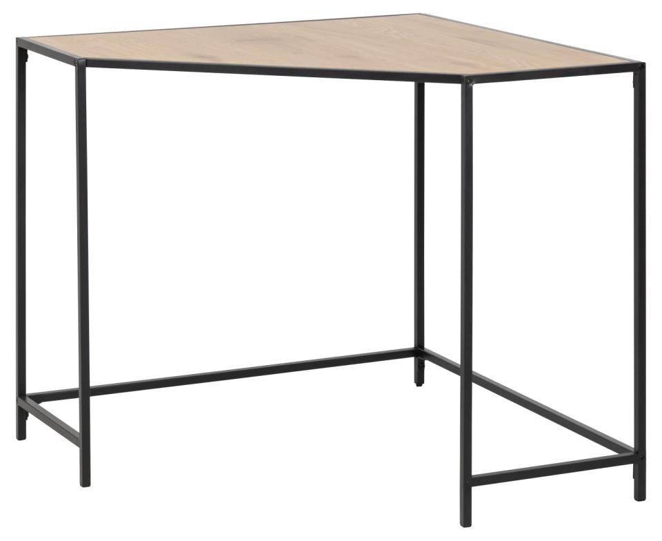 Desk Aberystwyth | size: Length: 85cm, Width: 85cm, Height: 75cm | color: Oak | image: 1 | variant: 1005698