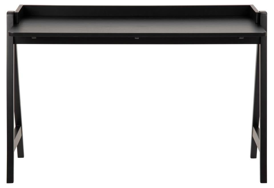 Desk East Cardiff | size: Length: 52cm, Width: 127cm, Height: 80cm | color: Black | image: 2 | variant: 1005700