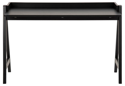 Desk East Cardiff | size: Length: 52cm, Width: 127cm, Height: 80cm | color: Black | image: 2 | variant: 1005700