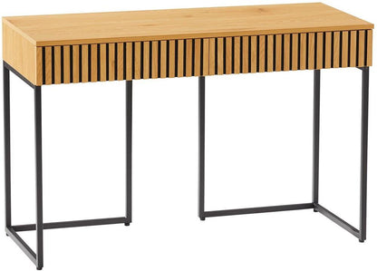 Desk East Lille | size: Length: 50cm, Width: 120cm, Height: 79cm | color: Oak | image: 1 | variant: 1006396
