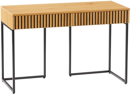 Desk East Lille | size: Length: 50cm, Width: 120cm, Height: 79cm | color: Oak | image: 1 | variant: 1006396