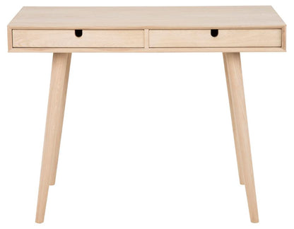 Desk East Penarth | size: Length: 45cm, Width: 100cm, Height: 74cm | color: Oak | image: 2 | variant: 1005701