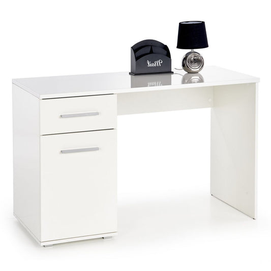 Desk Lima 2 | size: Length: 55cm, Width: 120cm, Height: 75cm | color: White | image: 1 | variant: 1011369