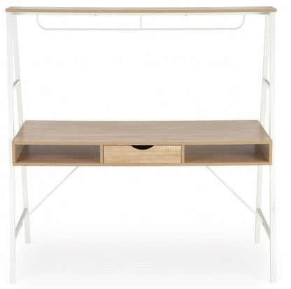 Desk West Eastbourne | size: Length: 60cm, Width: 139cm, Height: 140cm | color: Oak | image: 3 | variant: 1007306