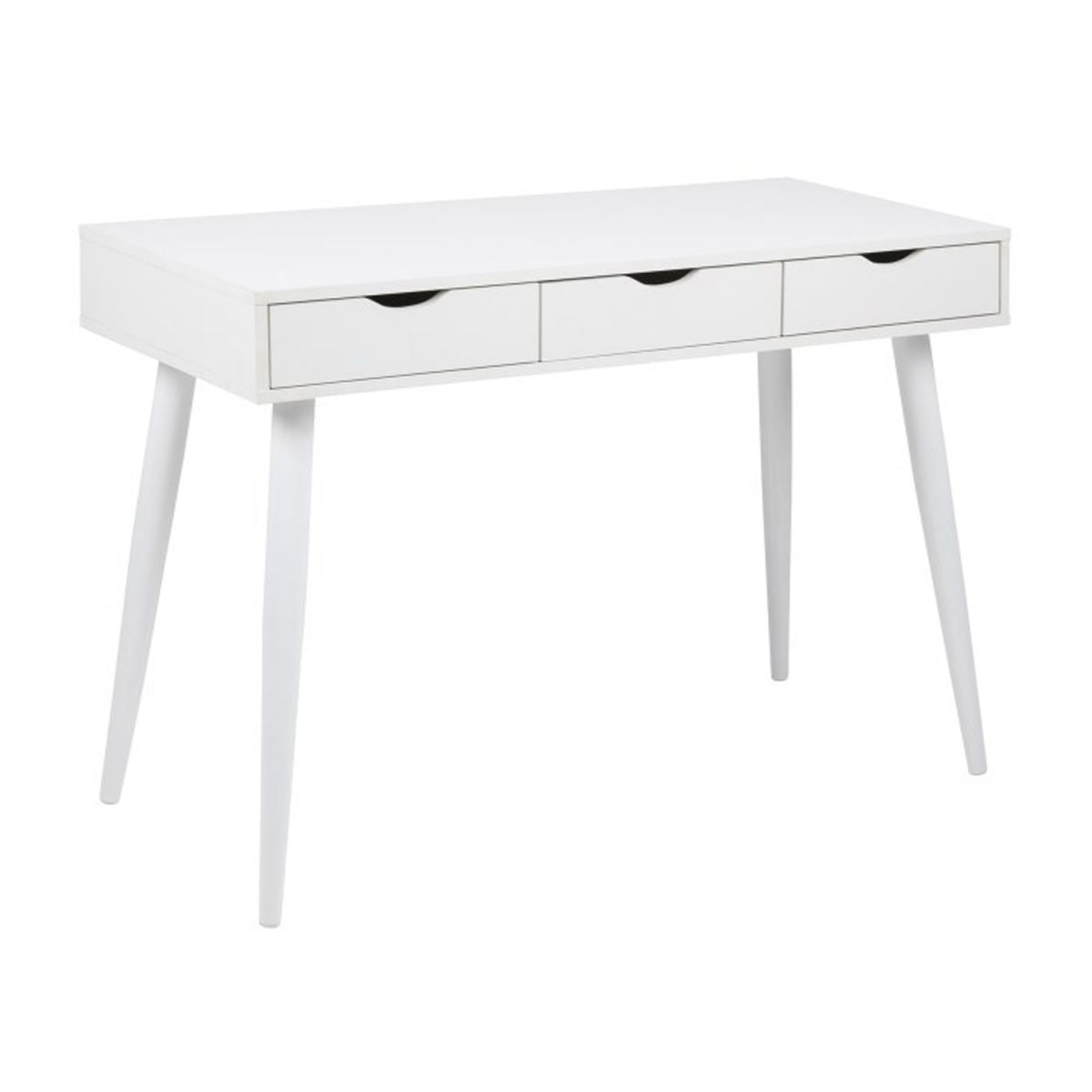 Desk Wolverhampton | size: Length: 110cm, Width: 50cm, Height: 77cm | color: White | image: 1 | variant: 1005350