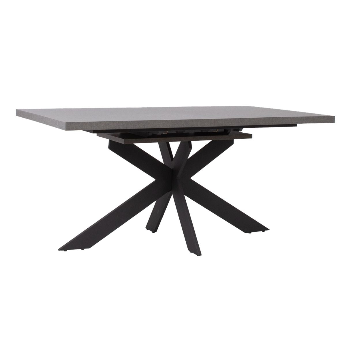Dining Room Furniture Set Bromley | size: Length: 90cm, Width: 200cm, Height: 76cm | color: Black/Grey/Green | image: 2 | variant: 1005468