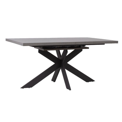 Dining Room Furniture Set Bromley | size: Length: 90cm, Width: 200cm, Height: 76cm | color: Black/Grey/Green | image: 2 | variant: 1005468