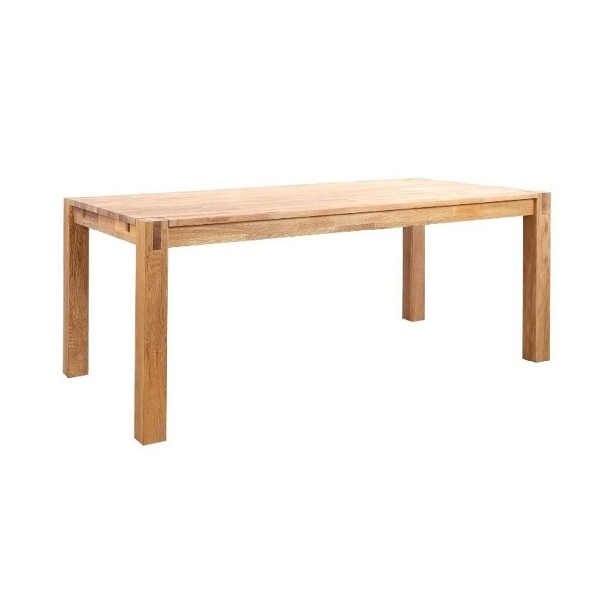 Dining Room Furniture Set Drammen | size: Length: 90cm, Width: 180cm, Height: 76cm | color: Brown/Oak/Grey | image: 1 | variant: 1001696