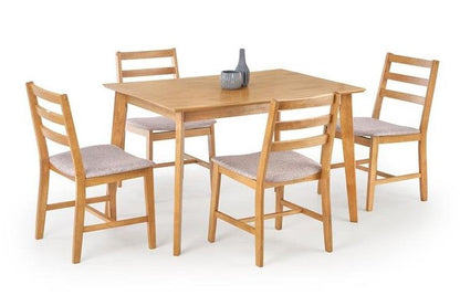 Dining Room Furniture Set East Eindhoven | size: Length: 80cm, Width: 120cm, Height: 75cm | color: Oak | image: 1 | variant: 1006898