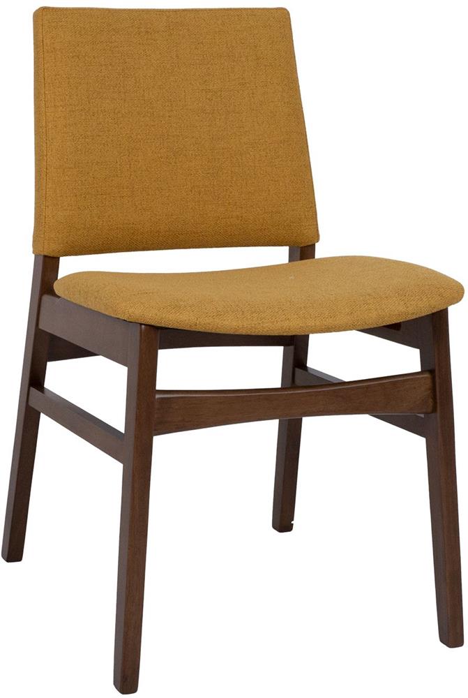 Dining Room Furniture Set East Marijampole | size: Length: 90cm, Width: 150cm, Height: 75cm | color: Brown/Yellow | image: 5 | variant: 1006159