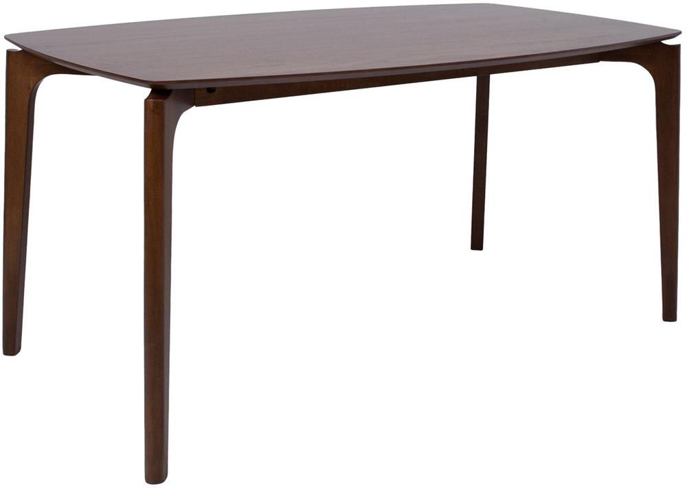 Dining Room Furniture Set East Marijampole | size: Length: 90cm, Width: 150cm, Height: 75cm | color: Brown/Yellow | image: 6 | variant: 1006159