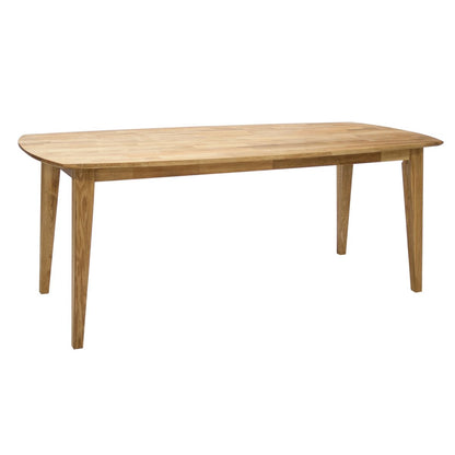 Dining Room Furniture Set Sandnes | size: Length: 90cm, Width: 190cm, Height: 74cm | color: Oak/Grey | image: 1 | variant: 1005093