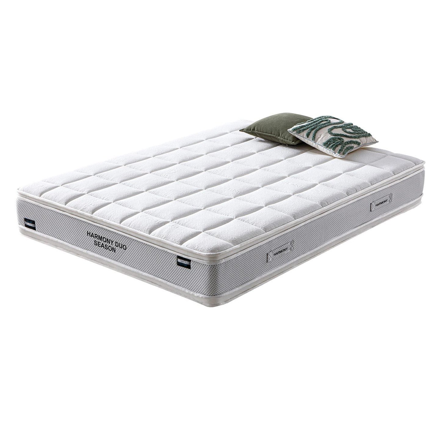Double Bed Beverley | size: Length: 219cm, Width: 166.5cm, Height: 105cm | color: Beige | image: 1 | variant: 1006539
