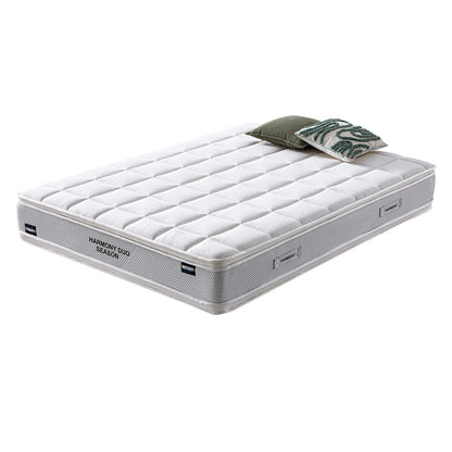 Double Bed Beverley | size: Length: 219cm, Width: 166.5cm, Height: 105cm | color: Beige | image: 1 | variant: 1006539
