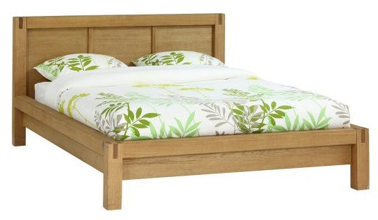 Double Bed Chicago New 1 | size: Length: 214.5cm, Width: 176cm, Height: 91cm | color: Brown | image: 1 | variant: 1010987
