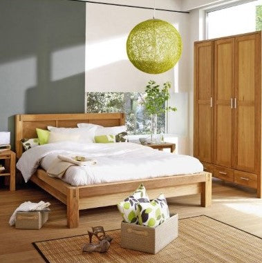 Double Bed Chicago New 2 | size: Length: 214.5cm, Width: 176cm, Height: 91cm | color: Brown | image: 1 | variant: 1011845