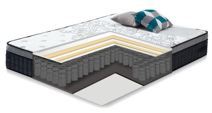 Double Bed East Abercynon | size: Length: 216.5cm, Width: 165cm, Height: 116cm | color: Gray | image: 2 | variant: 1005804
