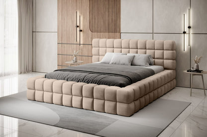 Double Bed East Petersburg 2 | size: Length: 225cm, Width: 224cm, Height: 104cm | color: Amore | image: 2 | variant: 1011079