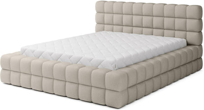 Double Bed East Petersburg 2 | size: Length: 225cm, Width: 224cm, Height: 104cm | color: Royal | image: 1 | variant: 1011072