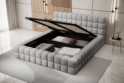 Double Bed East Petersburg 2 | size: Length: 225cm, Width: 224cm, Height: 104cm | color: Touch | image: 3 | variant: 1011084