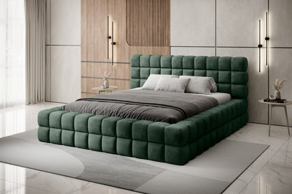 Double Bed East Petersburg | size: Length: 225cm, Width: 184cm, Height: 104cm | color: Amore | image: 1 | variant: 1011041