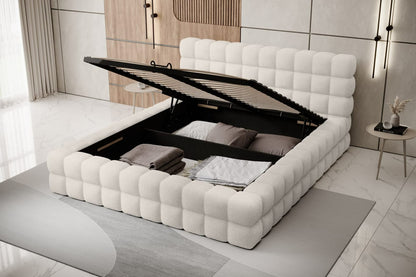 Double Bed East Petersburg | size: Length: 225cm, Width: 184cm, Height: 104cm | color: Jaffray | image: 2 | variant: 1011033