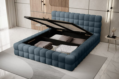 Double Bed East Petersburg | size: Length: 225cm, Width: 184cm, Height: 104cm | color: Jaffray | image: 2 | variant: 1011037