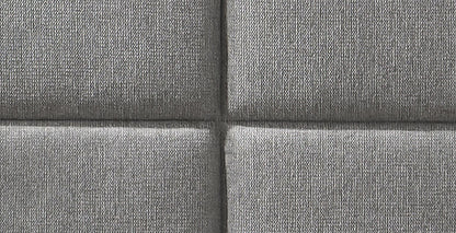 Double Bed East Walton | size: Length: 214cm, Width: 267cm, Height: 108cm | color: Gray | image: 3 | variant: 1007186
