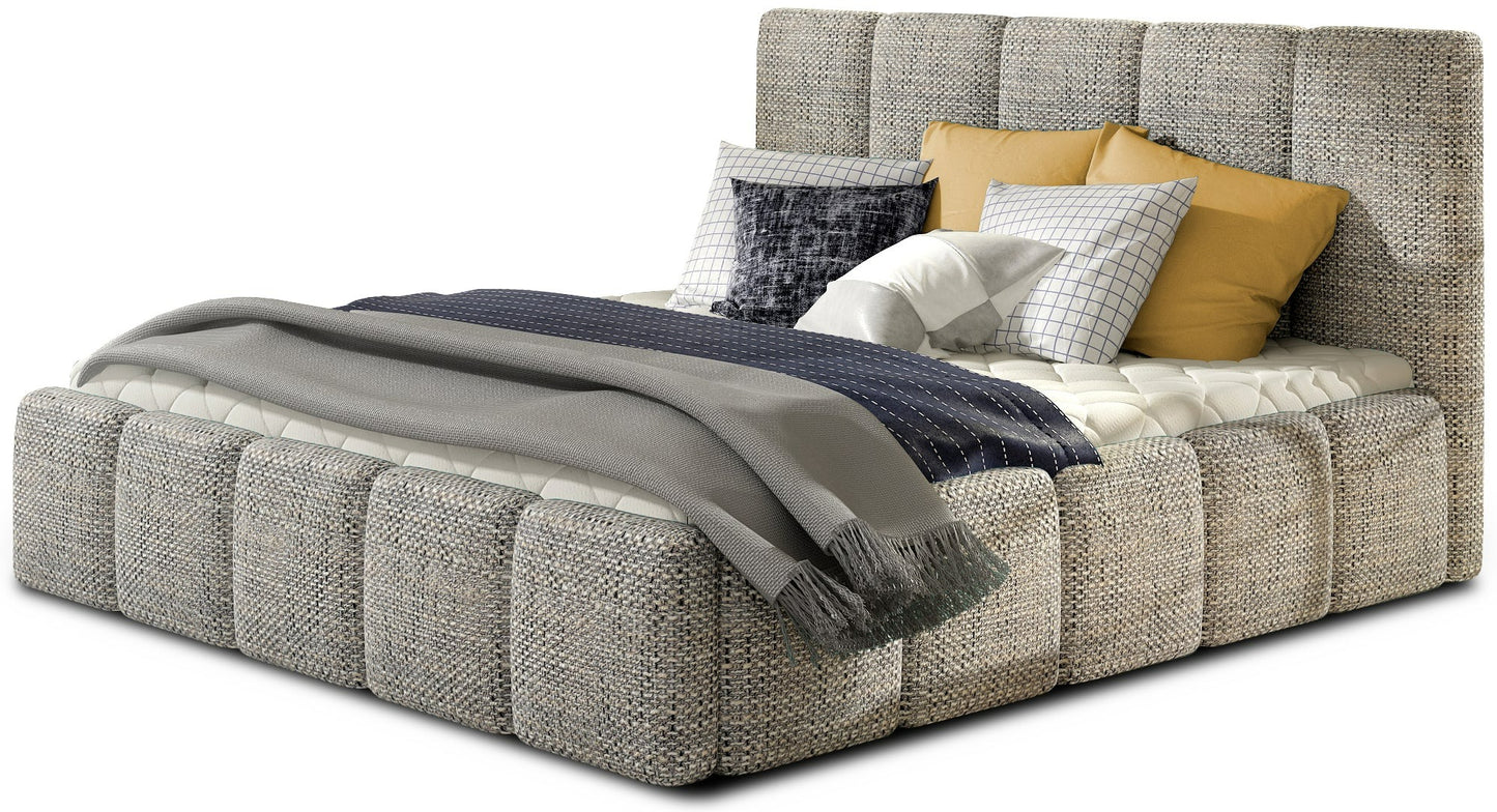 Double Bed Edvige 1 | size: Length: 220cm, Width: 160cm, Height: 93cm | color: Berlin | image: 1 | variant: 1007570